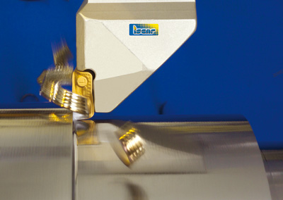 Heliturn TG de Iscar es una plaquita realizada en nitruro de silicio para el mecanizado a alta velocidad en fundici�n