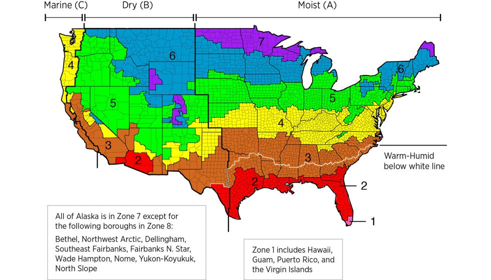 Los requisitos para obtener la importante etiqueta Energy Star en Estados Unidos y Canad dependen de zonas climticas definidas...