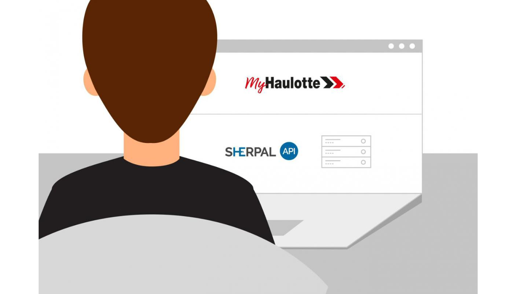 Los clientes pueden aprovechar el portal de servicio MyHaulotte fcil de usar o, alternativamente...