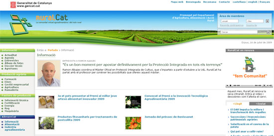El portal de Ruralcat acoge la herramienta de recomendaciones de riego en jardinera