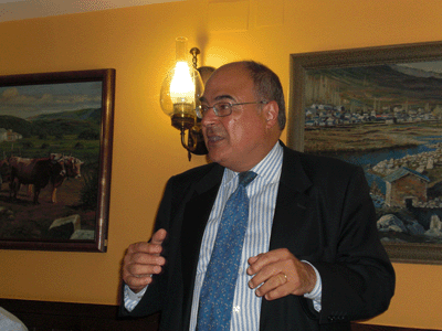 Francisco Carri, consejero director general de Reed Exhibitions Iberia, durante el acto de presentacin