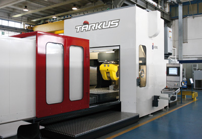 Centro de fresado de alta potencia y par para el mecanizado de materiales especialmente duros