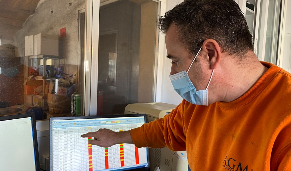 La recogida de datos en una hoja de c�lculo permite hacer un seguimiento de la calidad del calostro