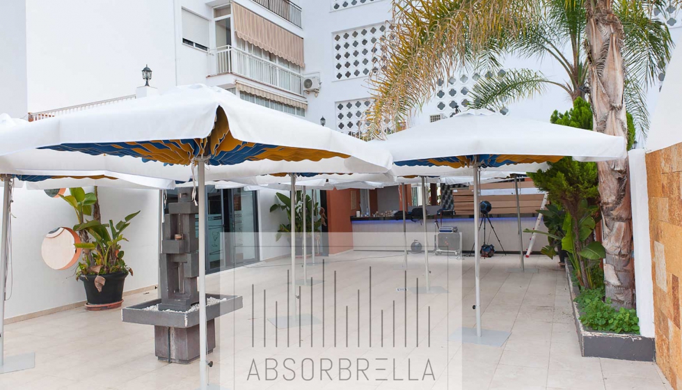 Con Absorbella es posible reducir entre 3 y 5 dB los niveles de ruido producido por las terrazas de los bares y restaurantes...