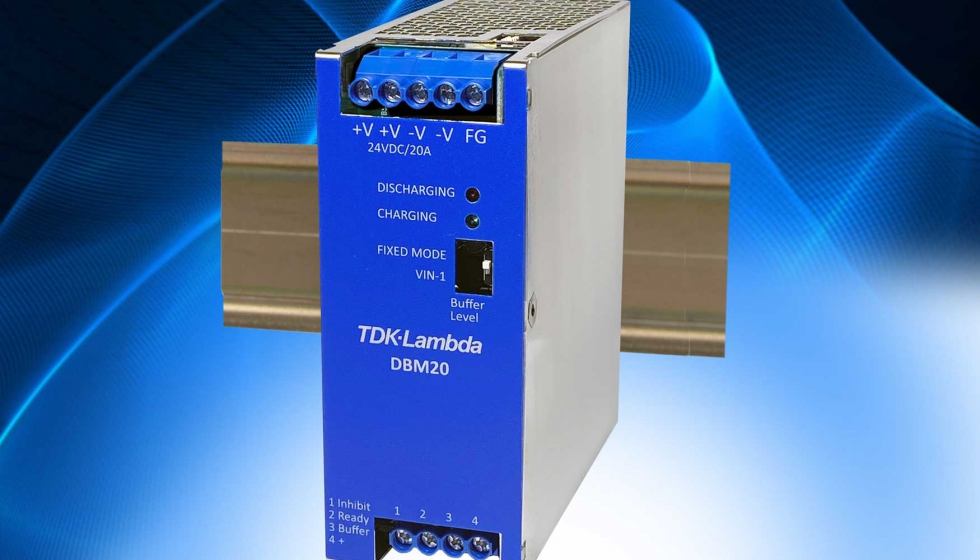 Con un ancho de 49 mm, el TDK-Lambda DBM20 est especialmente indicado en sistemas de automatizacin industrial...