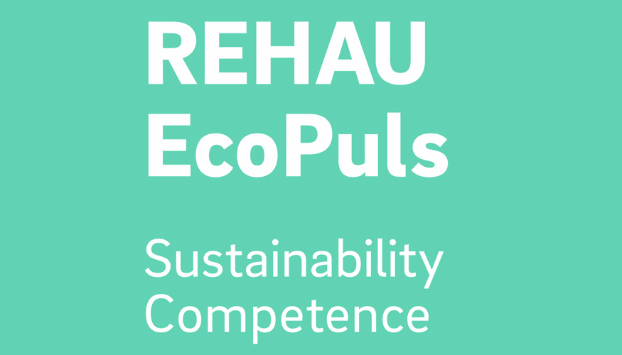 Las ventanas Rehau con la marca de producto EcoPuls son sinnimo de una huella ecolgica positiva