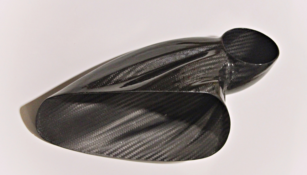 Molde impreso en 3D producido con material de policarbonato de Stratasys...