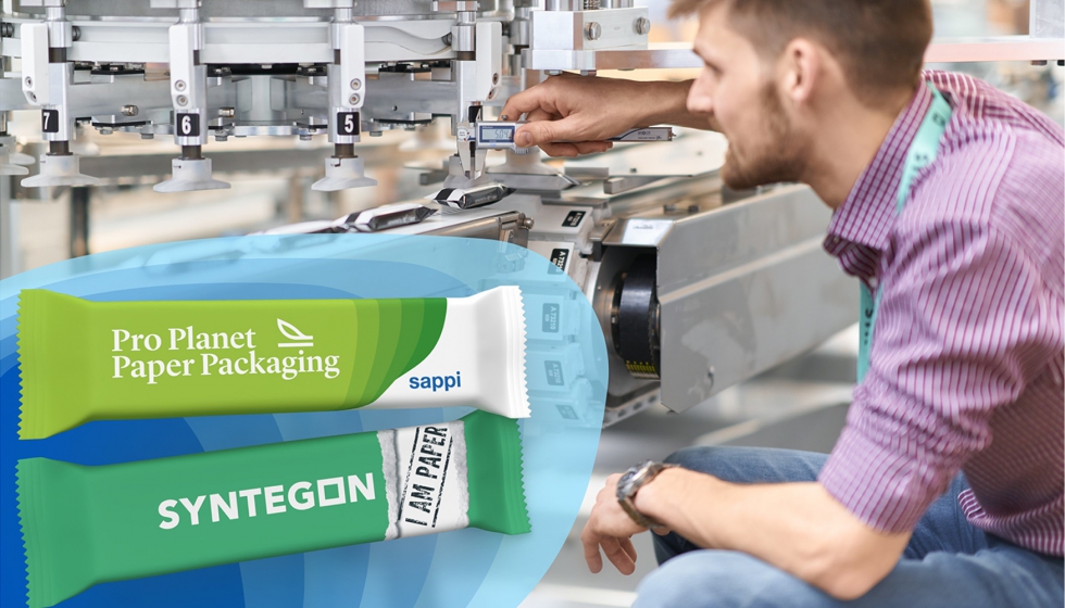 Sappi y Syntegon Technology anan fuerzas para ofrecer soluciones sostenibles para la industria de la confitera