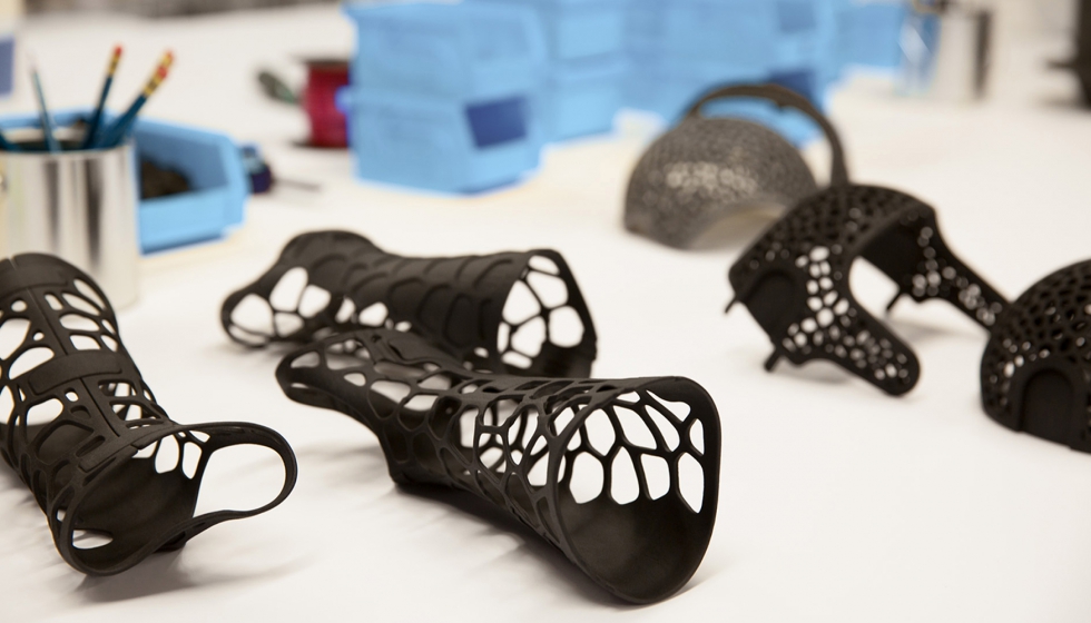 Ortsis para mueca producidas con la tecnologa de Impresin 3D Jet Fusion de HP. Foto: Invent Medical