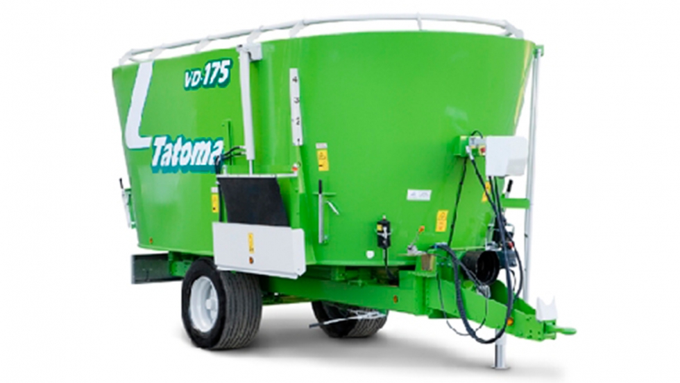 Mezclador vertical de doble sinf�n modelo VD-175 de Tatoma