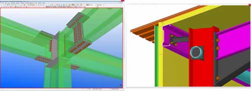  Disear en un entorno 3D como el de Tekla garantiza una colaboracin exenta de errores durante las fases de fabricacin y montaje. Foto: Tekla...