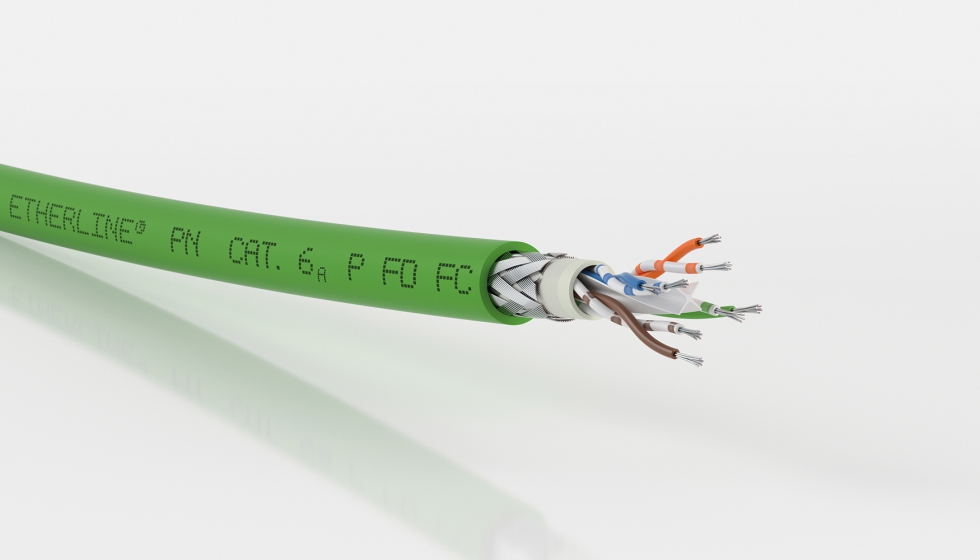 Los cables Etherline con tecnologa FastConnect hacen que la instalacin sea ms rpida y fcil