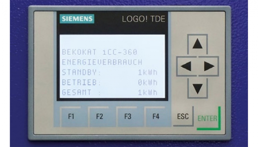 El men de navegacin del sistema de control Siemens permite una operacin segura y fcil del Bekokat y puede mostrar su estado...