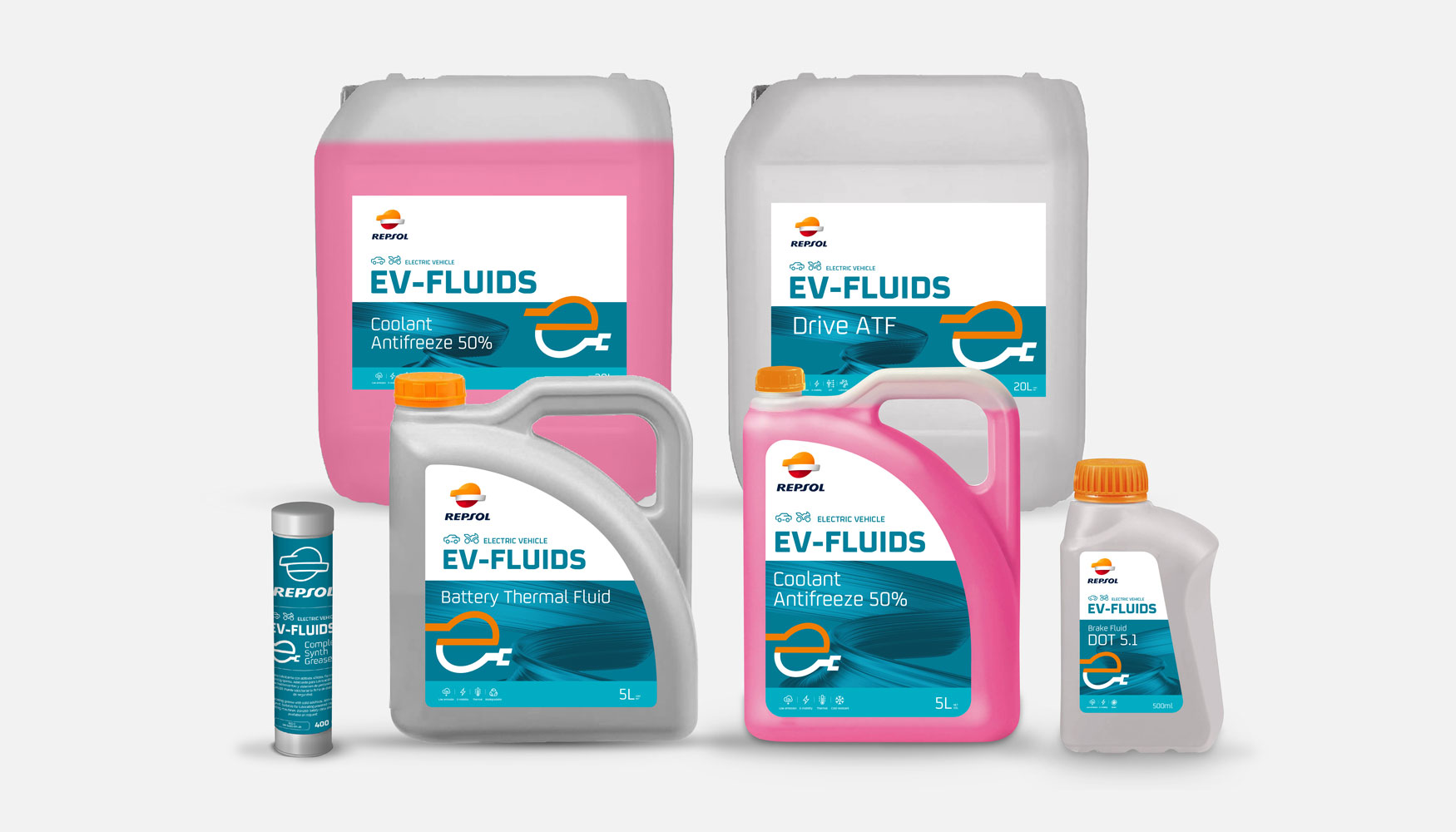 La gama EV-Fluids estar disponible en los canales habituales de distribucin de Repsol...