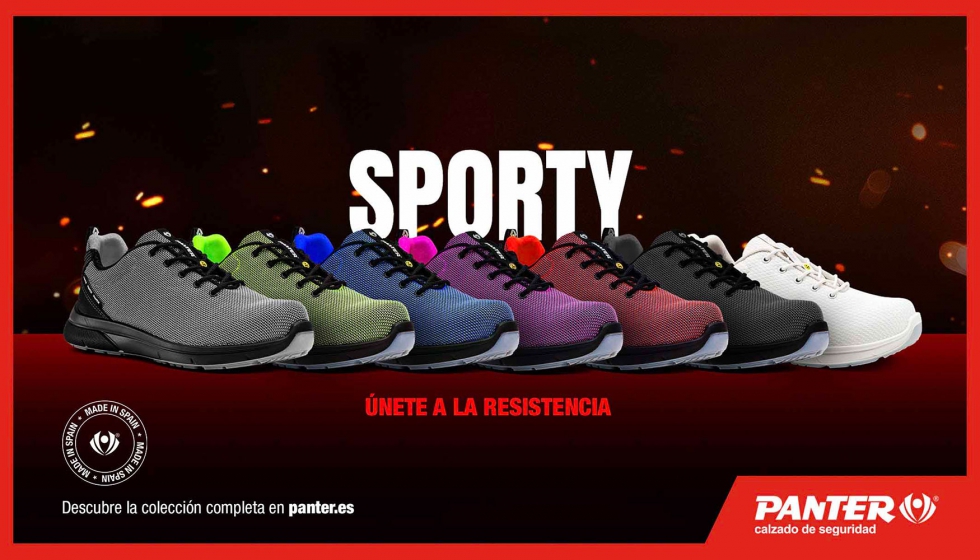 Zapato de seguridad para mujer Panter Sporty S3 Fucsia oferta online