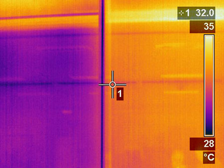 Imagen 4: Foto termogrfica de los vidrios anteriores...