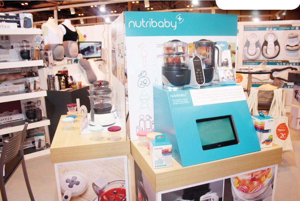 BABYMOOV: Dentro de la oferta de la empresa, destaca las mejoras en la Nutribaby, para elaborar la comida del beb
