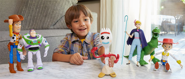 Mattel lanza la coleccion oficial de juguetes de Toy Story 4 Juguetes y Juegos