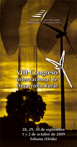 Cartel del VIII Congreso Internacional de Desarrollo Rural