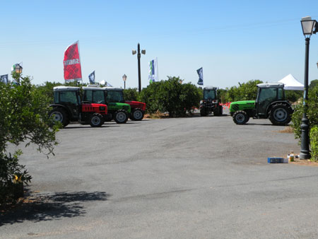 La finca valenciana Campo Anbal acogi la presentacin de la nueva gama de tractores de Same Deutz-Fahr
