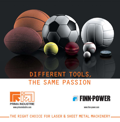 'Instrumentos distintos, la misma pasin', el eslogan de Prima Industria y Finn-Power para la Emo 2009