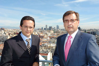 De izquierda a derecha: Vctor Pinedo y Fernando Gascn