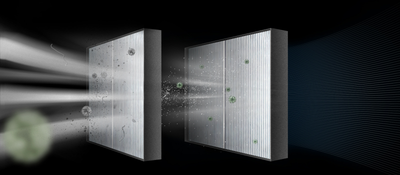 Filtro Hepa de elevada efici�ncia