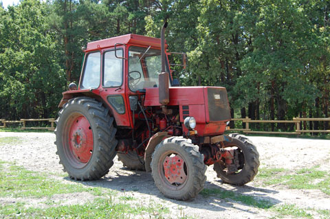 Este tipo de tractores ya no son habituales en un sector cada vez ms profesionalizado. Foto: Irina Naumets