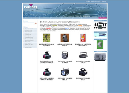 Nueva web de Fadisel