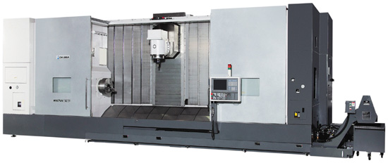 The Multus Okuma series is suitable for drilling and milling more sophisticated