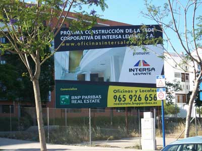 El edificio albergar� tambi�n a la empresa propietaria del inmueble, Intersa Levante, S.A., que ocupar� una planta