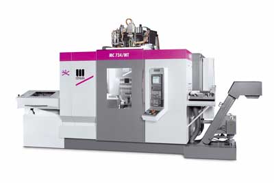 With the MC 734/MT, Stama presents at the EMO exhibition in Milan, Centre of milling turning more powerful of its kind