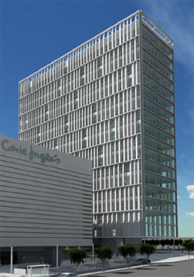 El edificio Meridian esta siendo comercializado por las consultoras Cushman & Wakefield y Jones Lang Lasalle