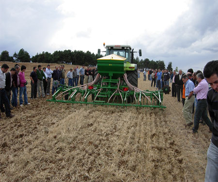 Demonstration of Gil gueda e sons in Burgos