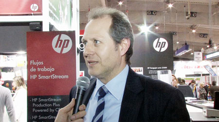Ernest Sales, vicepresidente y director general de HP Graphics Solutions Business Imaging&Printing Group EMEA