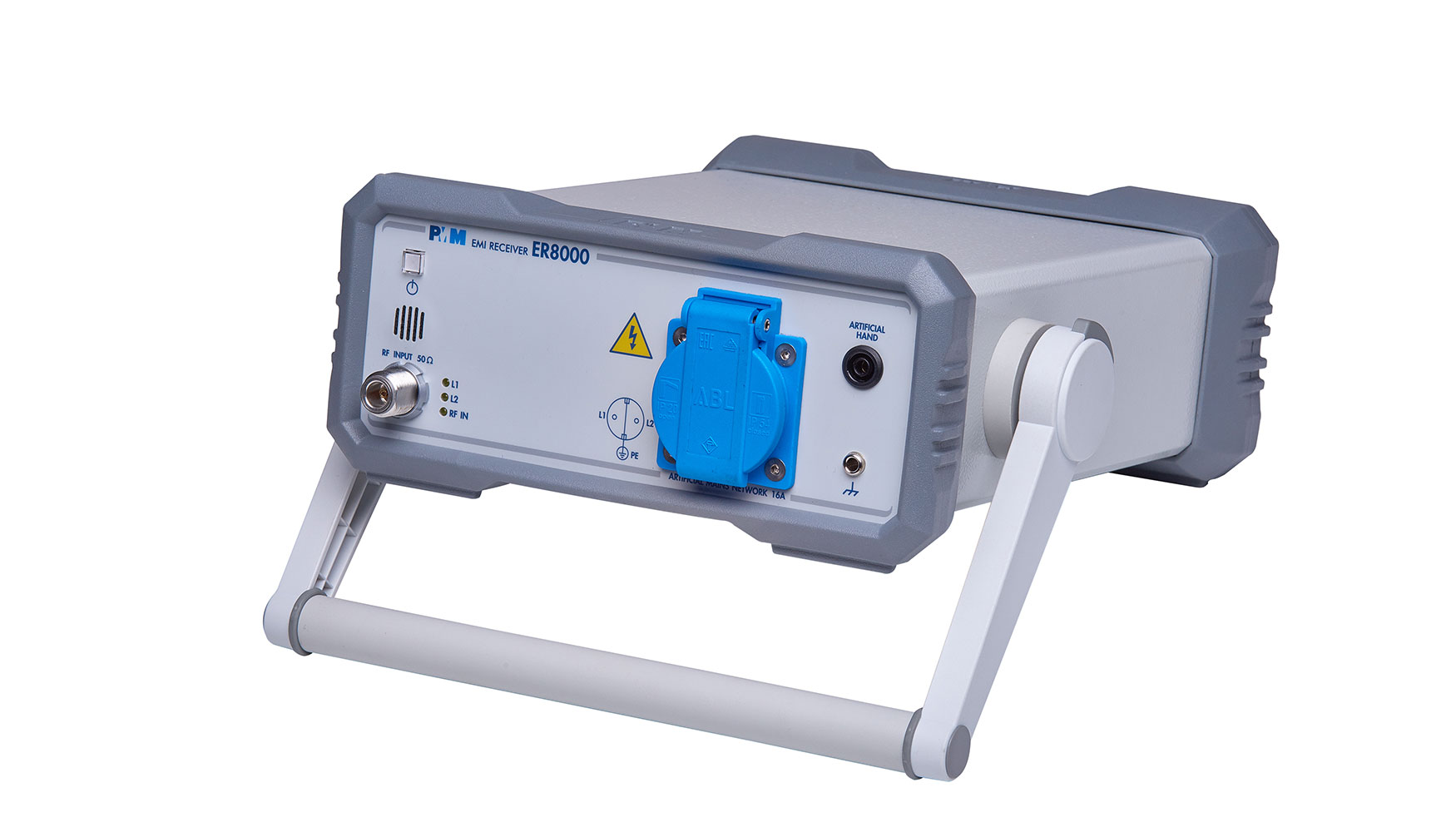 EMI PMM ER8000, receptor FTT de alto rendimiento conforme con CISPR 16-1-1 de 9 kHz a 3 GHz