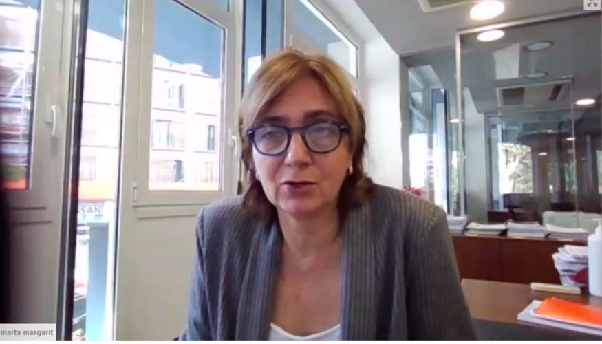 Marta Margarit coment que el sector gasista est muy comprometido con la descarbonizacin...