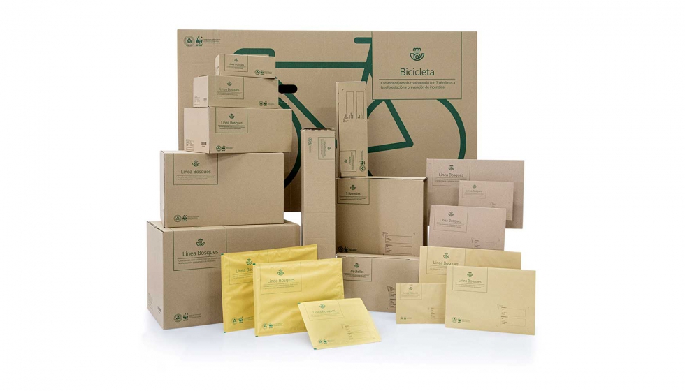 La Lnea Bosques es una gama de embalajes sostenibles parte de cuya venta se destina a proyectos de reforestacin y de prevencin de incendios...