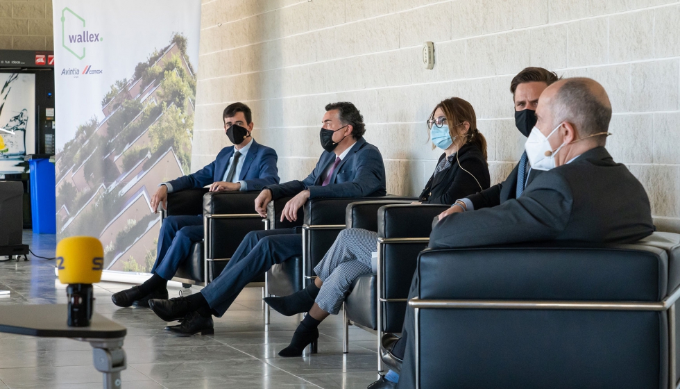 Participantes en la presentacin de Wallex en Aranda de Duero (Burgos) en un momento de la jornada