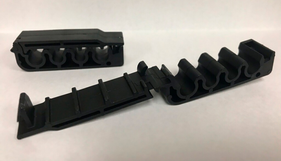 Clips de conductos de combustible impresos en 3D