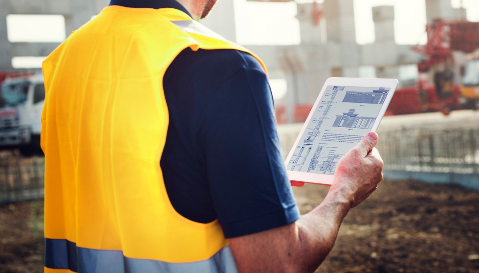 Trabajo en remoto de los profesionales de la construccin