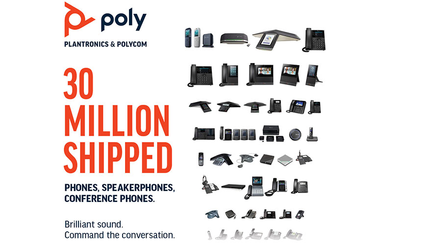 La gama de telfonos de Poly ha evolucionado de forma constante a lo largo del tiempo