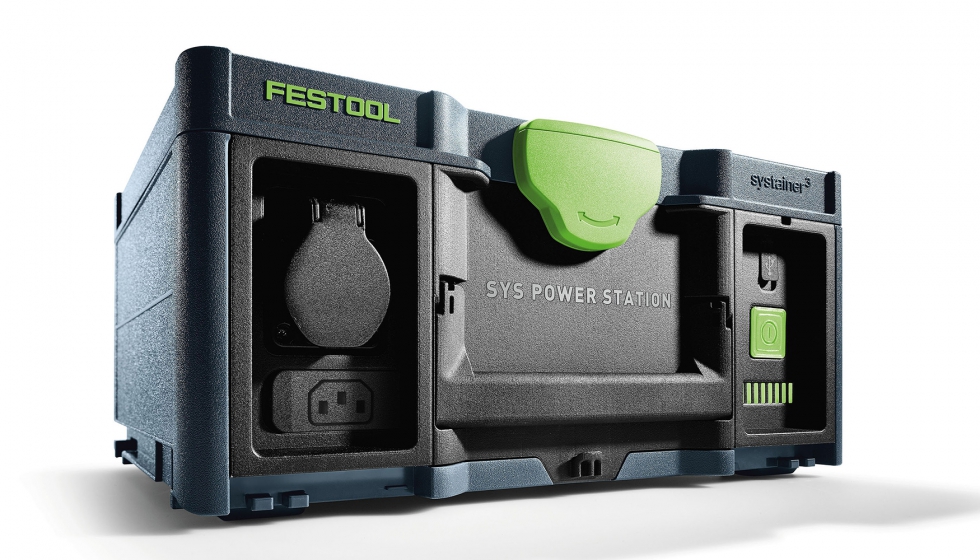 Energa sin necesidad de enchufe: la nueva SYS-PowerStation de Festool