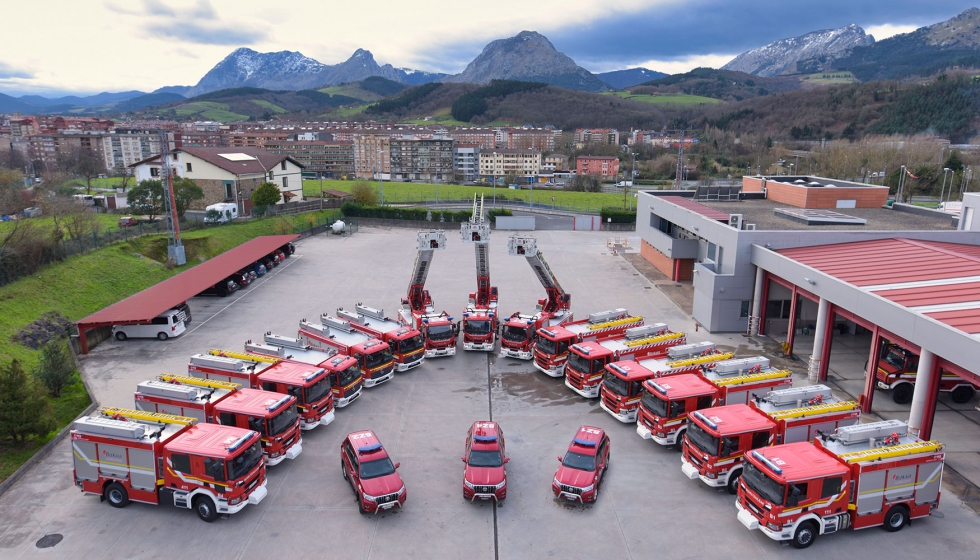 Camiones de bomberos de Iurreta