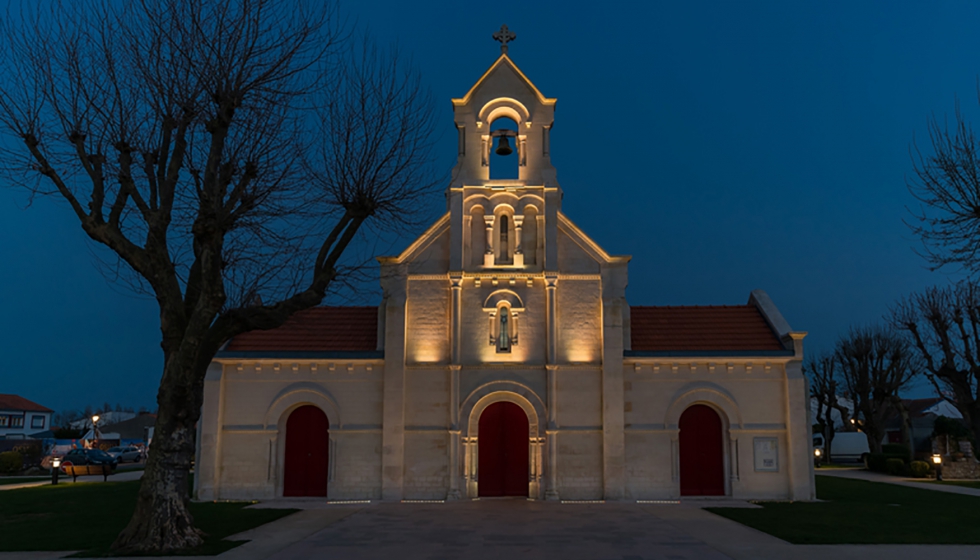 Grupo MCI se encarga de la iluminación ornamental de la Iglesia  Sainte-Madeleine en Francia - Iluminación