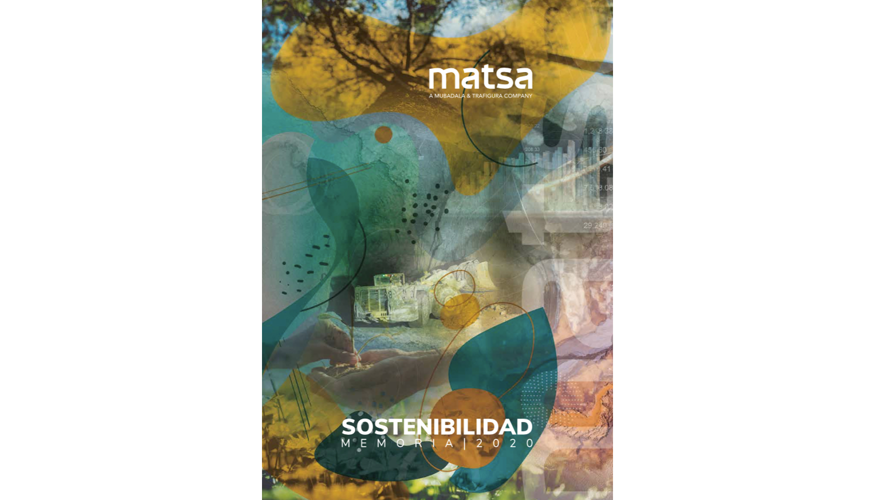 Portada de la Memoria de Sostenibilidad 2020 de MATSA