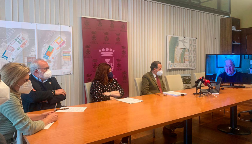 Imagen de la firma, telemtica, del acuerdo entre el Ayuntamiento de Chiclana de la Frontera y el Clster Smart City