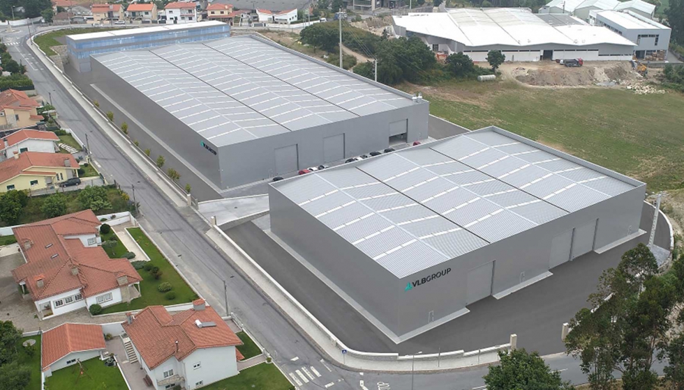 Instalaciones de VLB en Portugal, donde cuentan con unas instalaciones de 10.000 m2 de produccin y con un nuevo pabelln de 3.000 m2 ms en marcha...