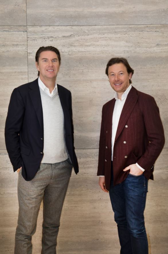 Christiaan Roetgering (Coulisse) e Jerome Gackel (Eve Systems)