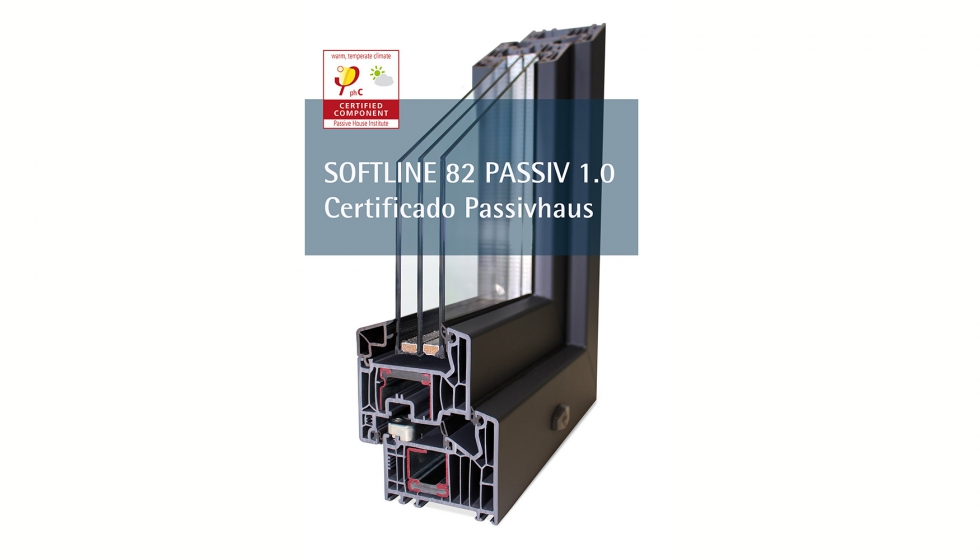 Sistema SOFTLINE 82 PASSIV 1.0, con certificado Passivhaus